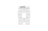 Ruijie-Reyee RG-RAP62-Wall AX3000 Wi-Fi 6 Dual-Band Multi-Port Wall-Plate Indoor Access Point